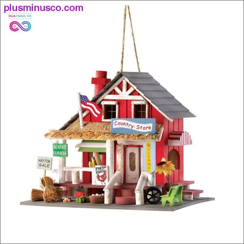 Country Store Birdhouse ll Plusminusco.com - plusminusco.com