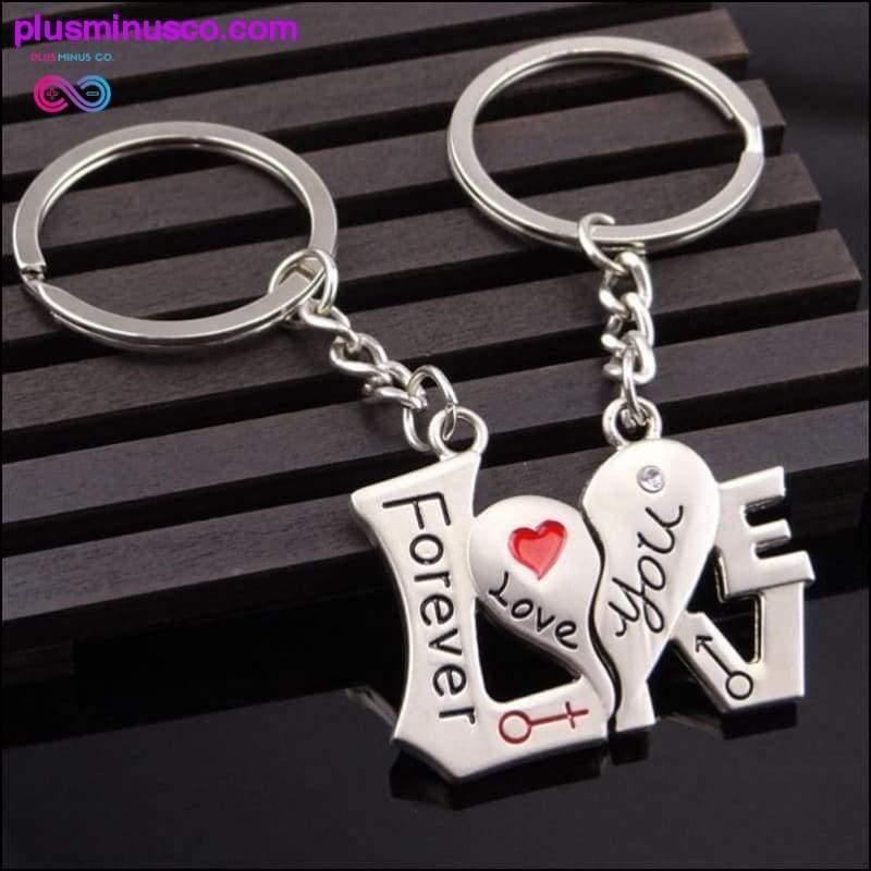Couple Key-chain Perfect Gift for Anniversaries, Valentines - plusminusco.com