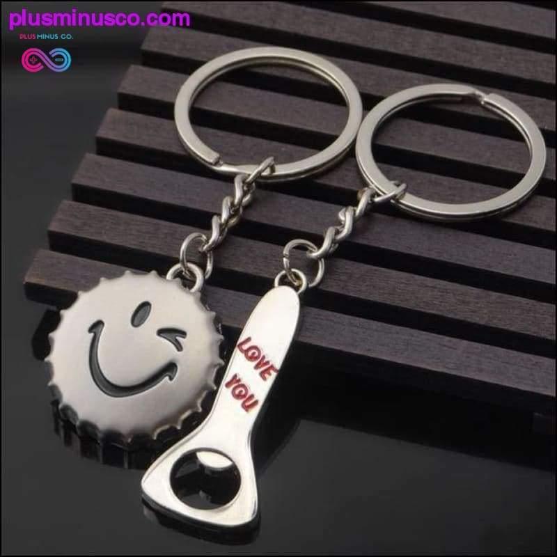 Couple Keychain Novelty Gift for Anniversaries, Valentines, - plusminusco.com