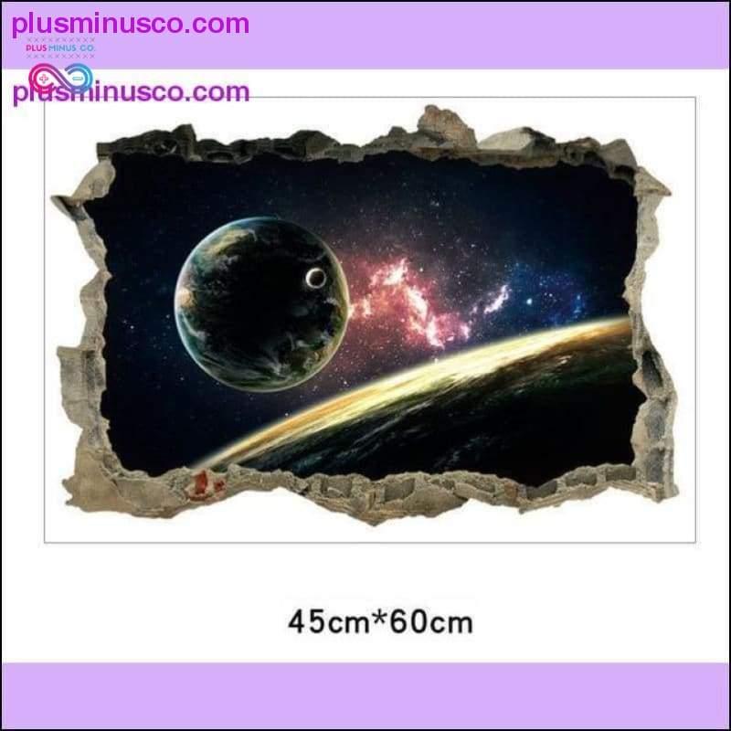 Creative 3D Universe Galaxy Wall Stickers For Ceiling Roof - plusminusco.com