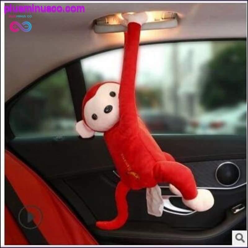 Creative Cartoon Monkey Home Office Car Hanging Paper Napkin - plusminusco.com