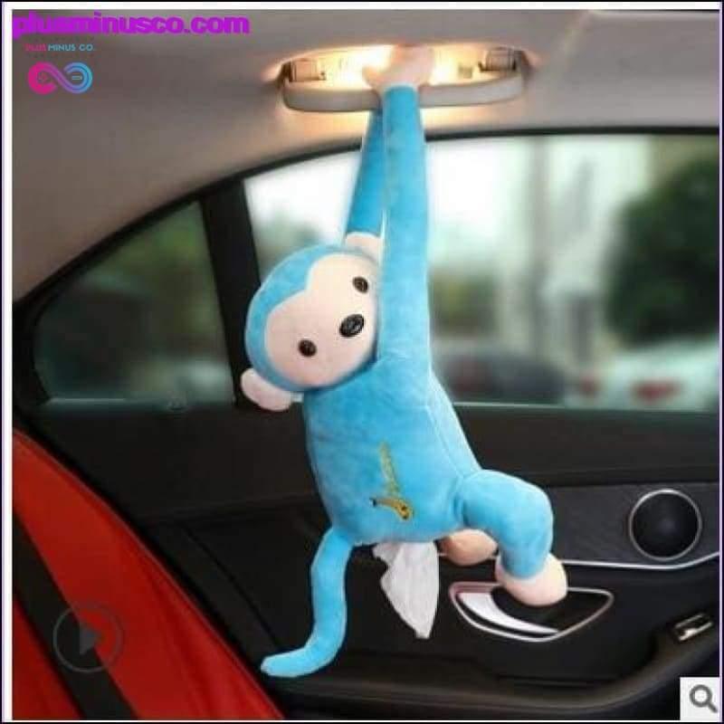 Creative Cartoon Monkey Home Office Car Hanging Paper Napkin - plusminusco.com