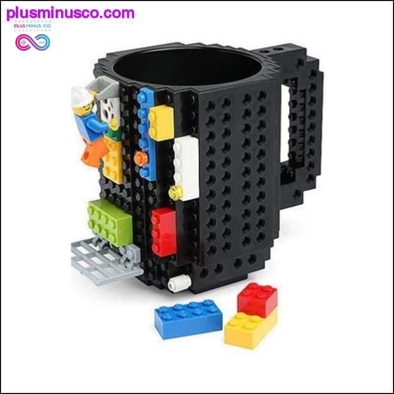 Creative toys Drinkware Building Blocks Mugs DIY Block - plusminusco.com