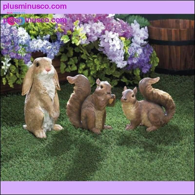 تمثال حديقة الأرنب الفضولي ll PlusMinusco.com - plusminusco.com