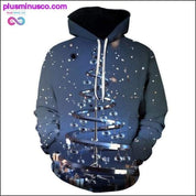 Leuke 3D kerstseizoen hoodie || PlusMinusco.com - plusminusco.com