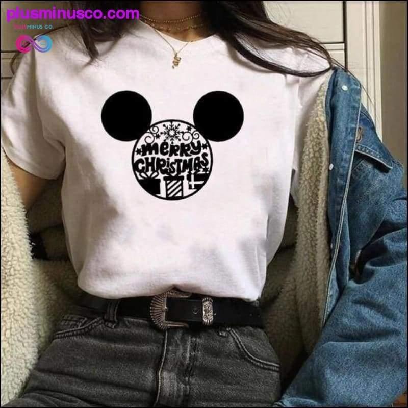 Сімпатычная, смешная футболка з малюнкам каляднага грузавіка з дрэвамі для - plusminusco.com