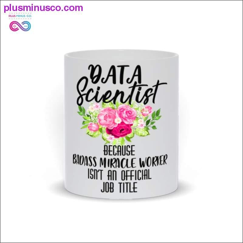 데이터 과학자 머그 - plusminusco.com