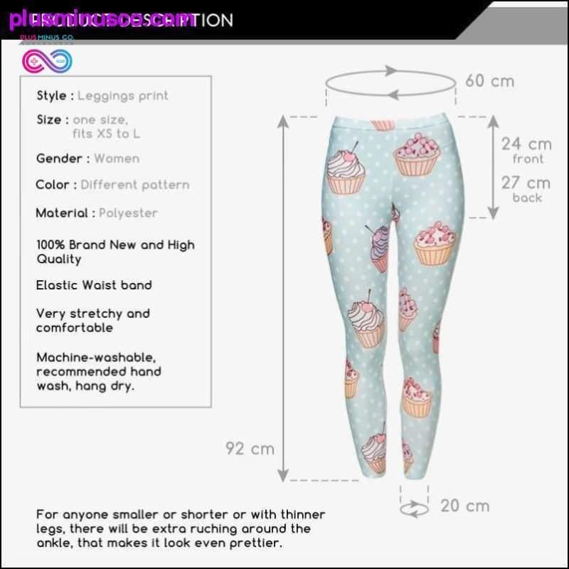 Digital Printed Pink White Unicorn Leggings || - plusminusco.com