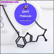 Collar de estructura de molécula química DMT - plusminusco.com