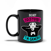 Älä häiritse - Mustat pelimukit, Funny Gamer Video Games Boys Teens Muki, Älä häiritse Minun pelin keraaminen muki, Funny Gamer Mug Gift, - plusminusco.com