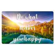 „Do What Makes You Happy“-Schreibtischunterlage, 3400 x 2200, individuelle Schreibtischunterlage, Schreibtischunterlage für Frauen, Schreibtischunterlage 3400 x 2200, „Do What Makes You Happy“, große Schreibtischunterlage, „Makes You Happy“ – plusminusco.com