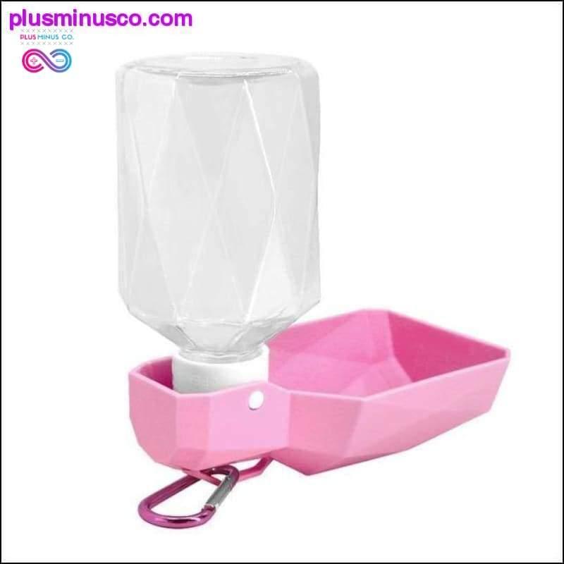 Dog Travel Water Bottle Dispenser Foldable Plastic Dog Cat - plusminusco.com