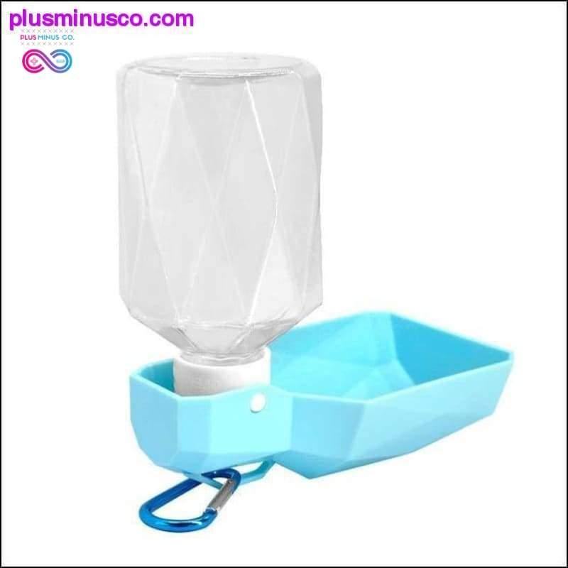 Dog Travel Water Bottle Dispenser Foldable Plastic Dog Cat - plusminusco.com