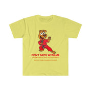 Nesijaudink su manimi, aš žinau dziudo, karatė, džiudžitsu, kung-fu ir 20 kitų pavojingų žodžių marškinėliai, humoristiniai marškinėliai, juokingi kengūra - plusminusco.com