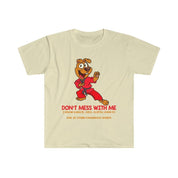 Bana Bulaşmayın Judo, Karate, Jujitsu, Kung-Fu ve Diğer 20 Tehlikeli Sözü Biliyorum T-shirt, Mizahi T-shirt, Komik Kanguru -Gömlek - plusminusco.com