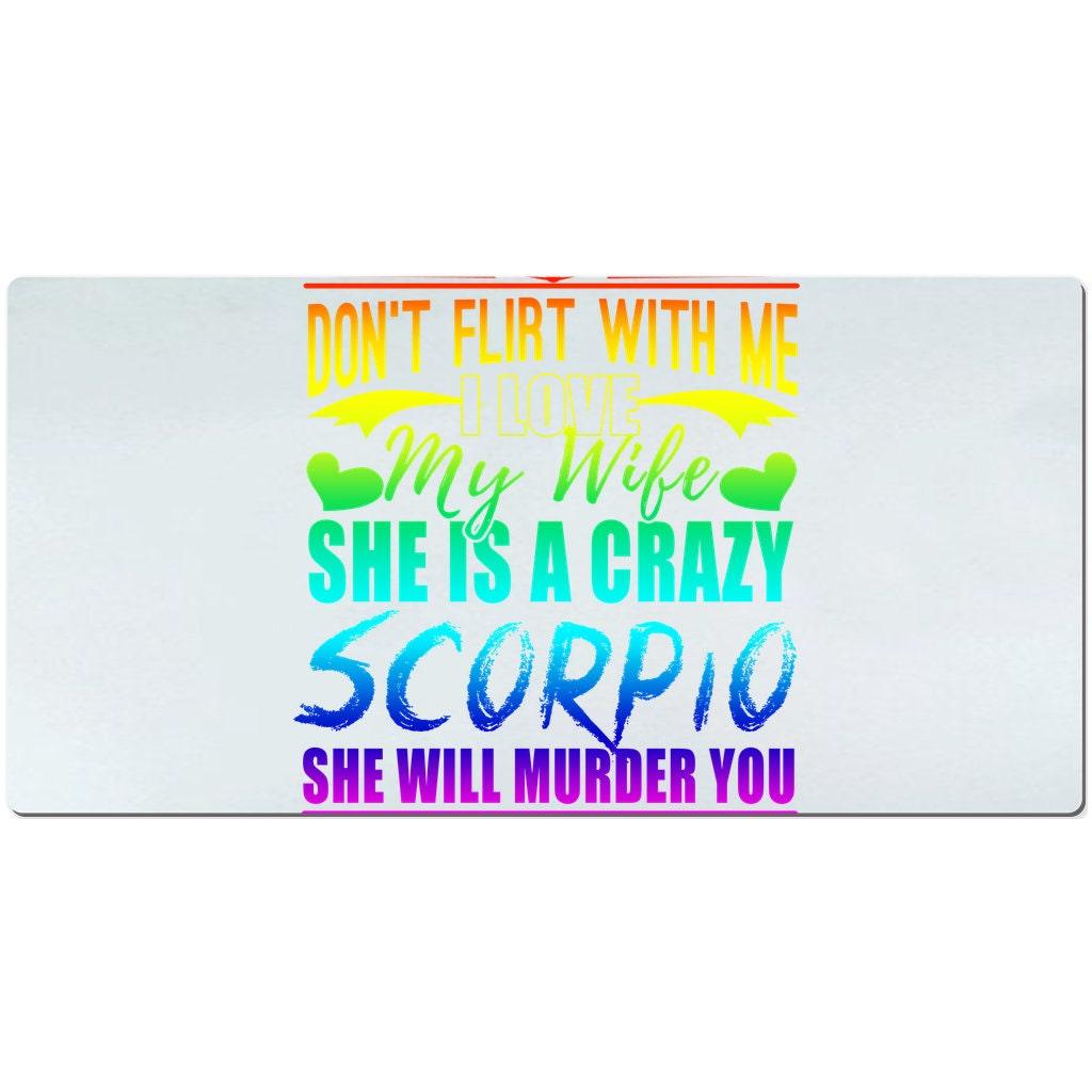 Don&#39;t flirt with me Desk Mats - plusminusco.com