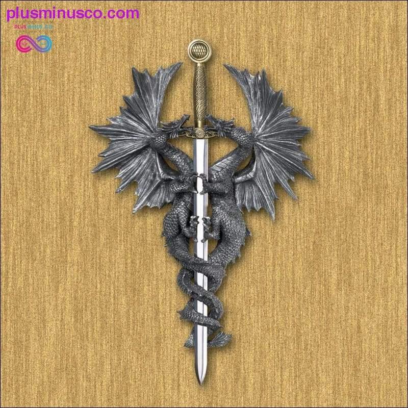 Dragon Dagger Wall Plaque ll PlusMinusco.com - plusminusco.com