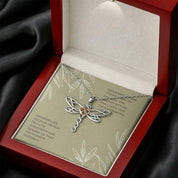 Dragonfly kaelakee ripats | Vaimse tähendusega kingitus tütrele, naise ehted | Silver Warrior kaelakee esemed | Suurte Libelle esemete kingitused – plusminusco.com