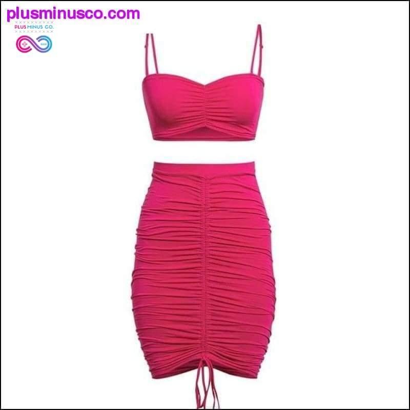 Drawstring sexy party bodycon dress Women backless black - plusminusco.com