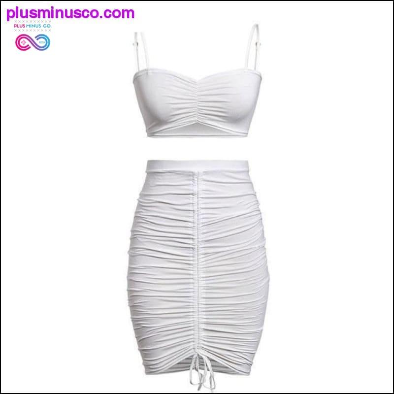 Drawstring sexy party bodycon dress Women backless black - plusminusco.com