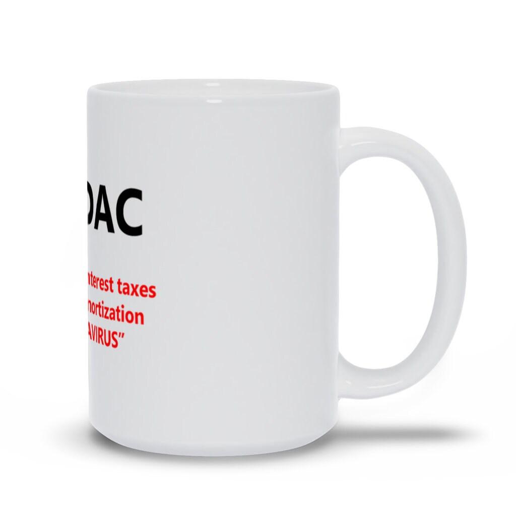 EBITDAC Mug, EBITDAC After Corona Accountant Gift Mugs, Accounting Humor, Funny Accounting Mug - plusminusco.com