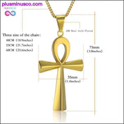 Egyptian Ankh Necklace Pendant - plusminusco.com