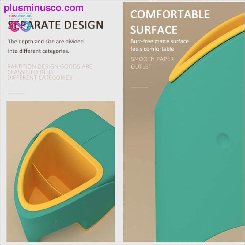 Elephant Multi-function Pumping Tissue Box Storage Box Roll - plusminusco.com