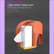 Elephant Multi-function Pumping Tissue Box Storage Box Roll - plusminusco.com
