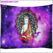 Elefanttapet Psykedelisk Galaxy Starry Indian Mandala - plusminusco.com
