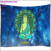 Гобелен со слоном, психоделическая галактика, звездная индийская мандала - plusminusco.com