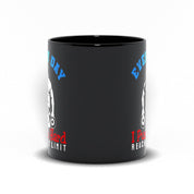 Every Day I Push Hard Reach My Limit Black Mugs,Men&#39;s Weight Lifting, Athletic T-Shirt, Gym Workout, Fitness Sports - plusminusco.com