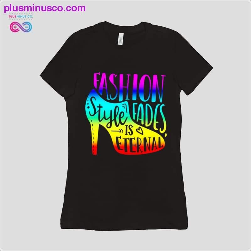 A moda desaparece, o estilo persiste Camisetas - plusminusco.com