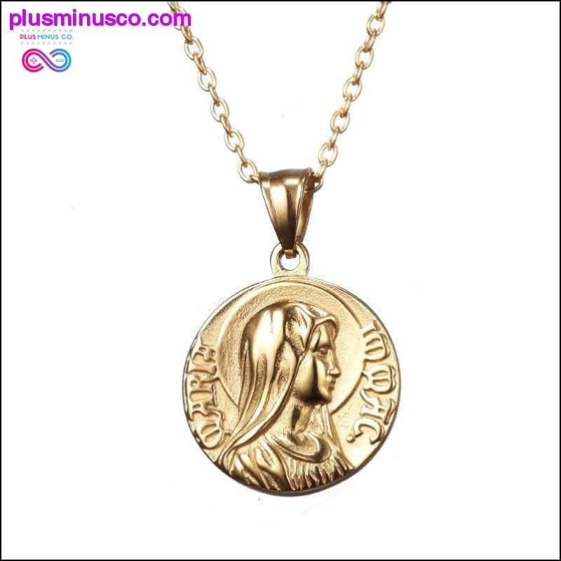 Fashion Gold Color And Silver Color Charm Jesus Virgin Mary - plusminusco.com