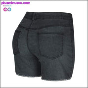 Mode Femmes Été Taille Haute Denim Shorts Jeans Femmes - plusminusco.com