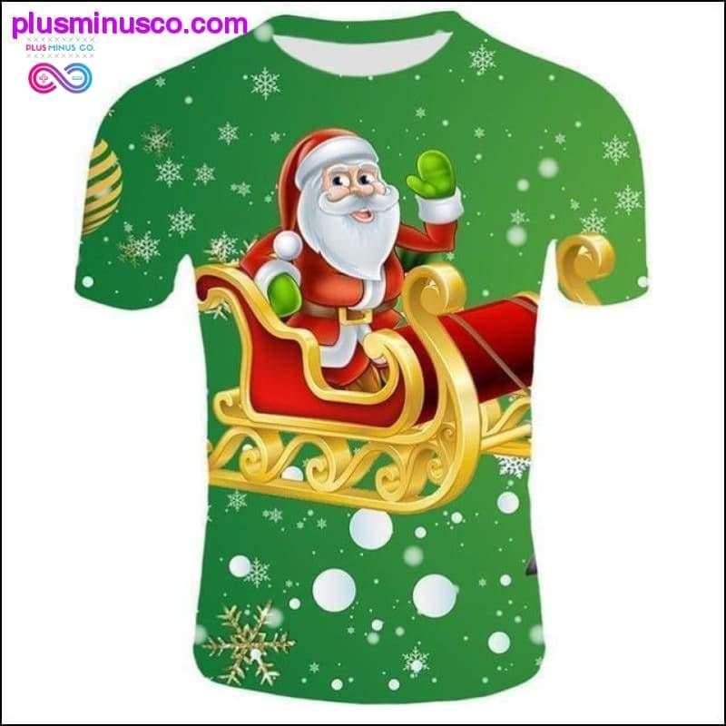 Modische Weihnachts-T-Shirts für Herren || PlusMinusco.com - plusminusco.com