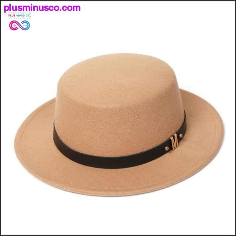 قبعة فيدورا كلاسيكية عصرية في PlusMinusCo.com - plusminusco.com
