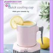 Hurtig afkøling Cup Mini Chilled Drinks Juice Desktop - plusminusco.com
