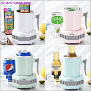 Fast Cooling Cup Mini Chilled Drinks Juice Desktop - plusminusco.com
