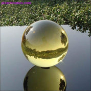 Feng Shui Glass Obsidian Crystal Ball - Magic Healing Balls, Meditation Crystal Balls - plusminusco.com