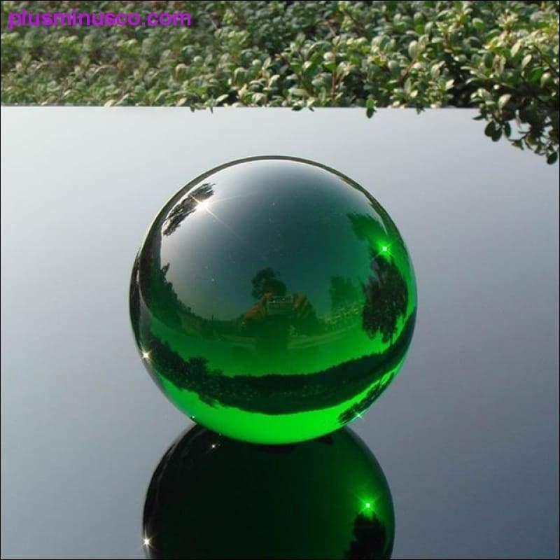 Feng Shui Glass Obsidian Crystal Ball - Magic Healing Balls, Meditation Crystal Balls - plusminusco.com