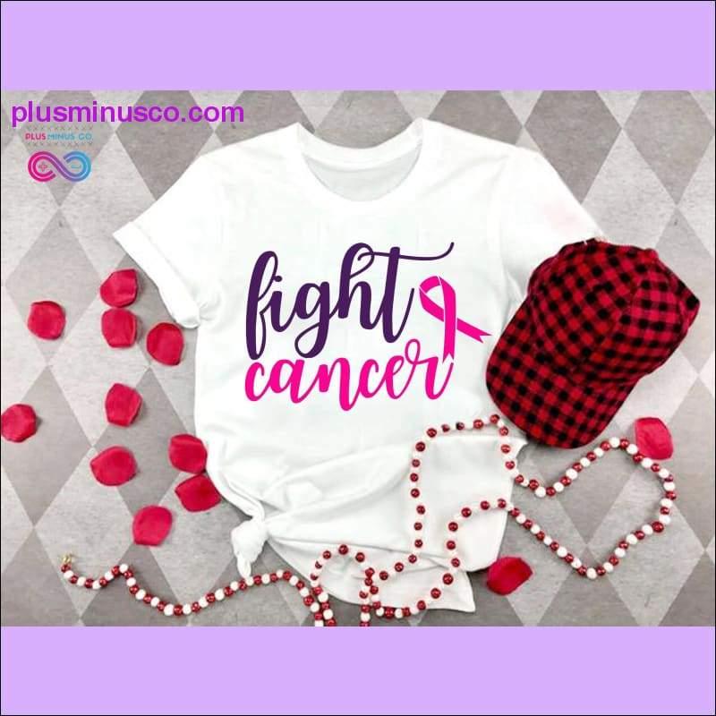 T-Shirts zur Bekämpfung von Krebs - plusminusco.com