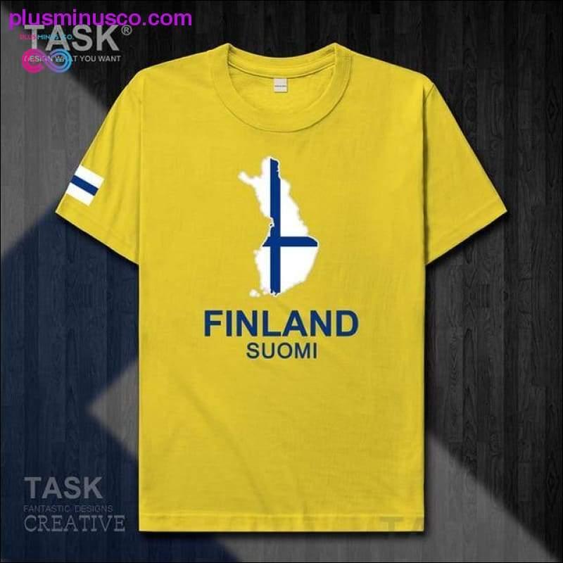 Finland Finnish Finn FIN Helsinki mens t shirt new Short - plusminusco.com