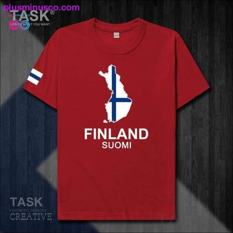 Finlandiya Fin Finn FIN Helsinki erkek tişört yeni Kısa - plusminusco.com