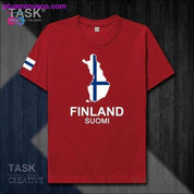 Finlanda Finlandeză Finn FIN Helsinki tricou bărbați nou Scurt - plusminusco.com
