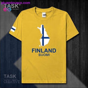 Somija Somijas somu FIN Helsinki vīriešu t krekls jauns Short - plusminusco.com
