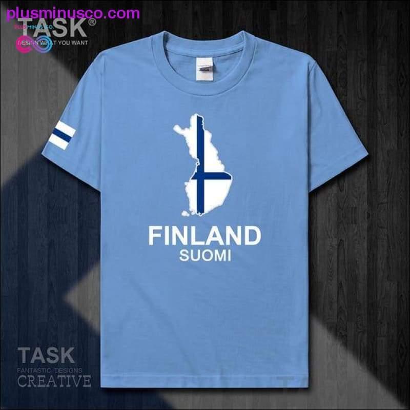 Finlanda Finlandeză Finn FIN Helsinki tricou bărbați nou Scurt - plusminusco.com
