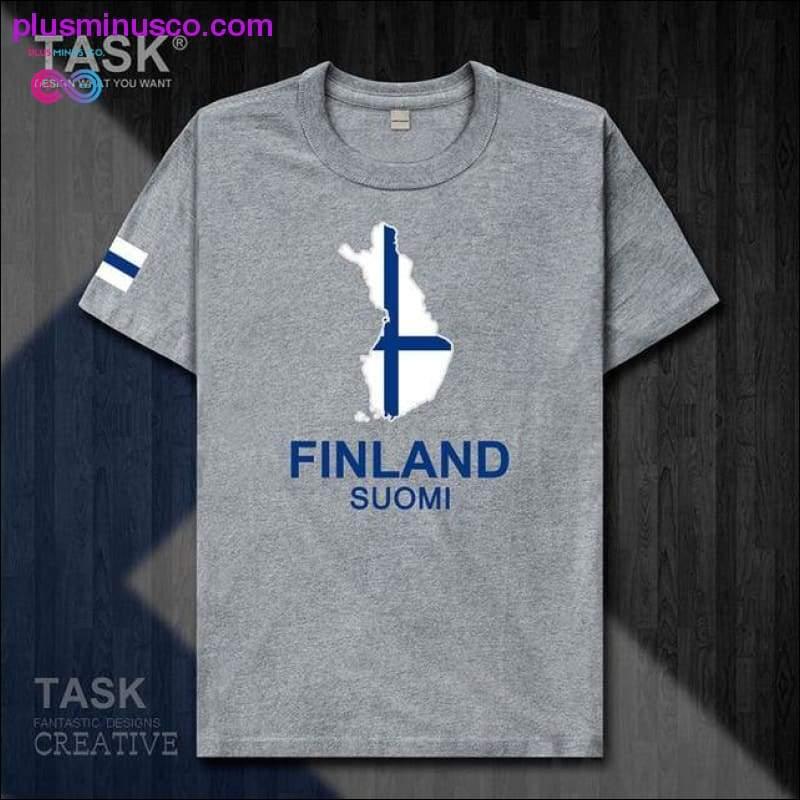 Finland Finnish Finn FIN Helsinki mens t shirt new Short - plusminusco.com