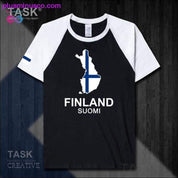 Finland Finnish Finn FIN Helsinki mens t shirt new Short - plusminusco.com