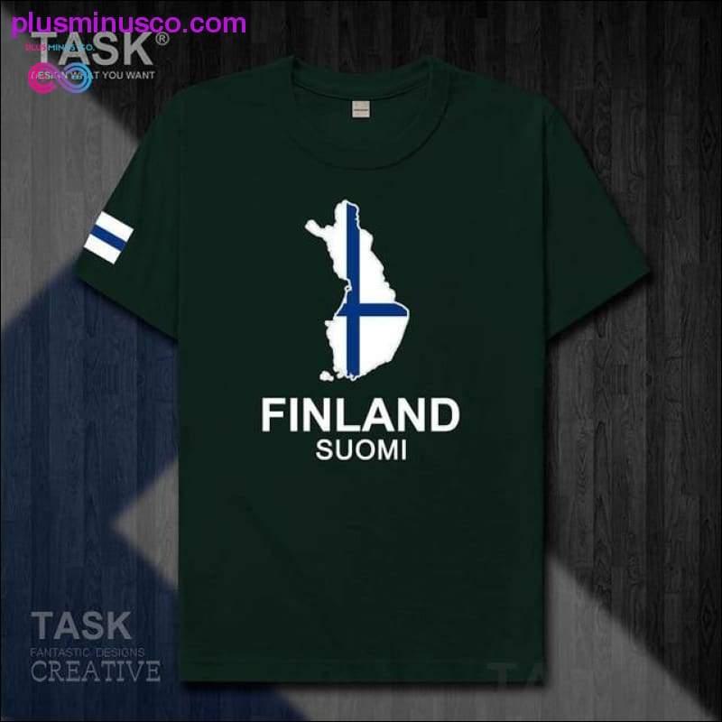 Finland Finnish Finn FIN Helsinki mens t shirt new Short - plusminusco.com