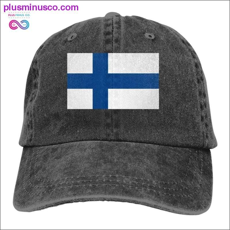 Somijas karogs Kovboju cepure - plusminusco.com